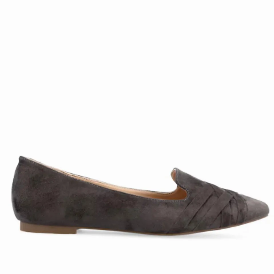 MINDEE Women's Pointed Toe Comfort Loafers Flats Ballet