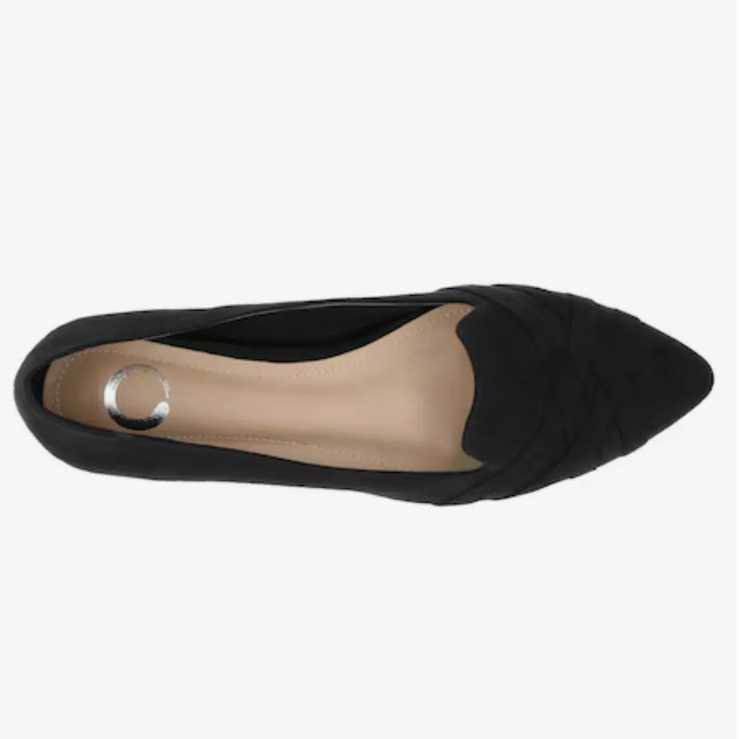 MINDEE Women's Pointed Toe Comfort Loafers Flats Ballet