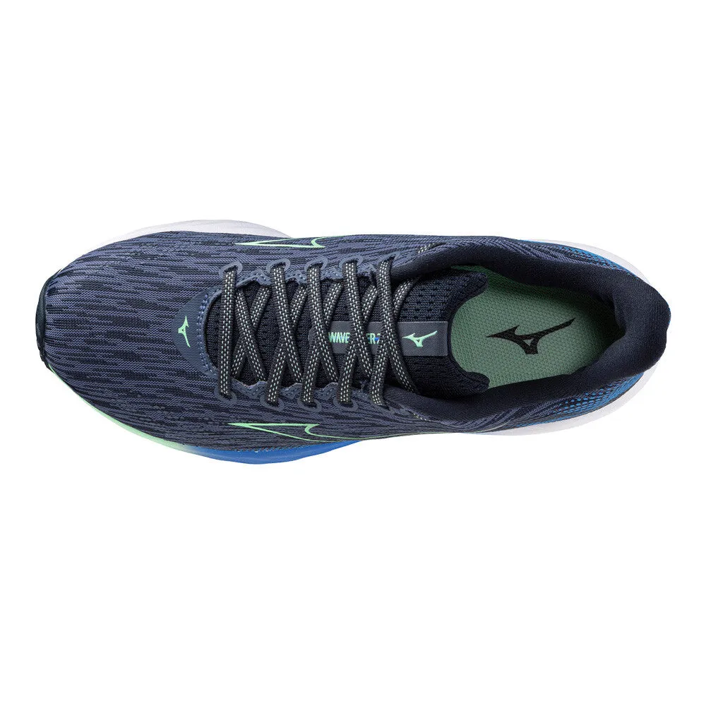 Mizuno Wave Rider 28 (Men's ) - Vintage Indigo /Neo mint