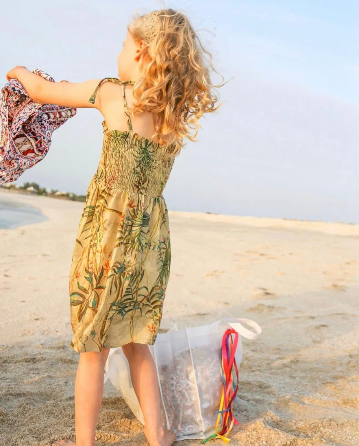 Monkey print Mary dress