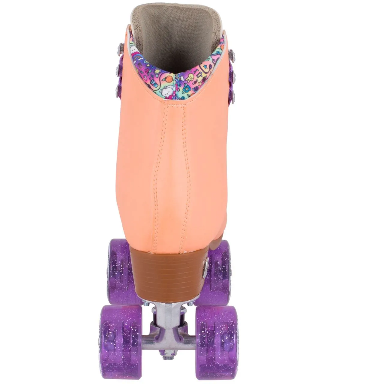 Moxi Beach Bunny Roller Skates - Peach