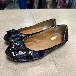 Navy black sequins flats 
Sz 7.5
$5.00