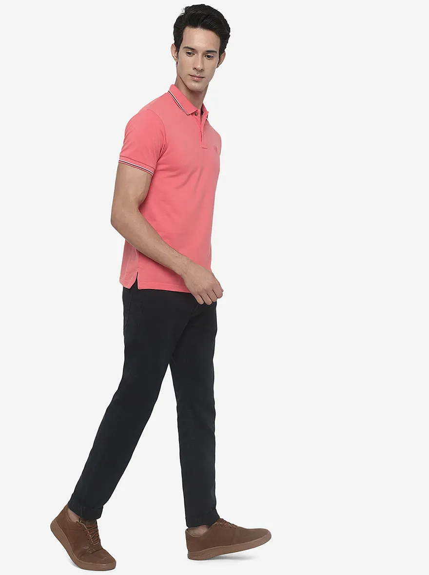 Navy Blue Washed Slim Fit Jeans | JadeBlue