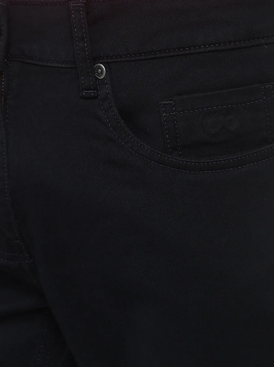 Navy Blue Washed Slim Fit Jeans | JadeBlue