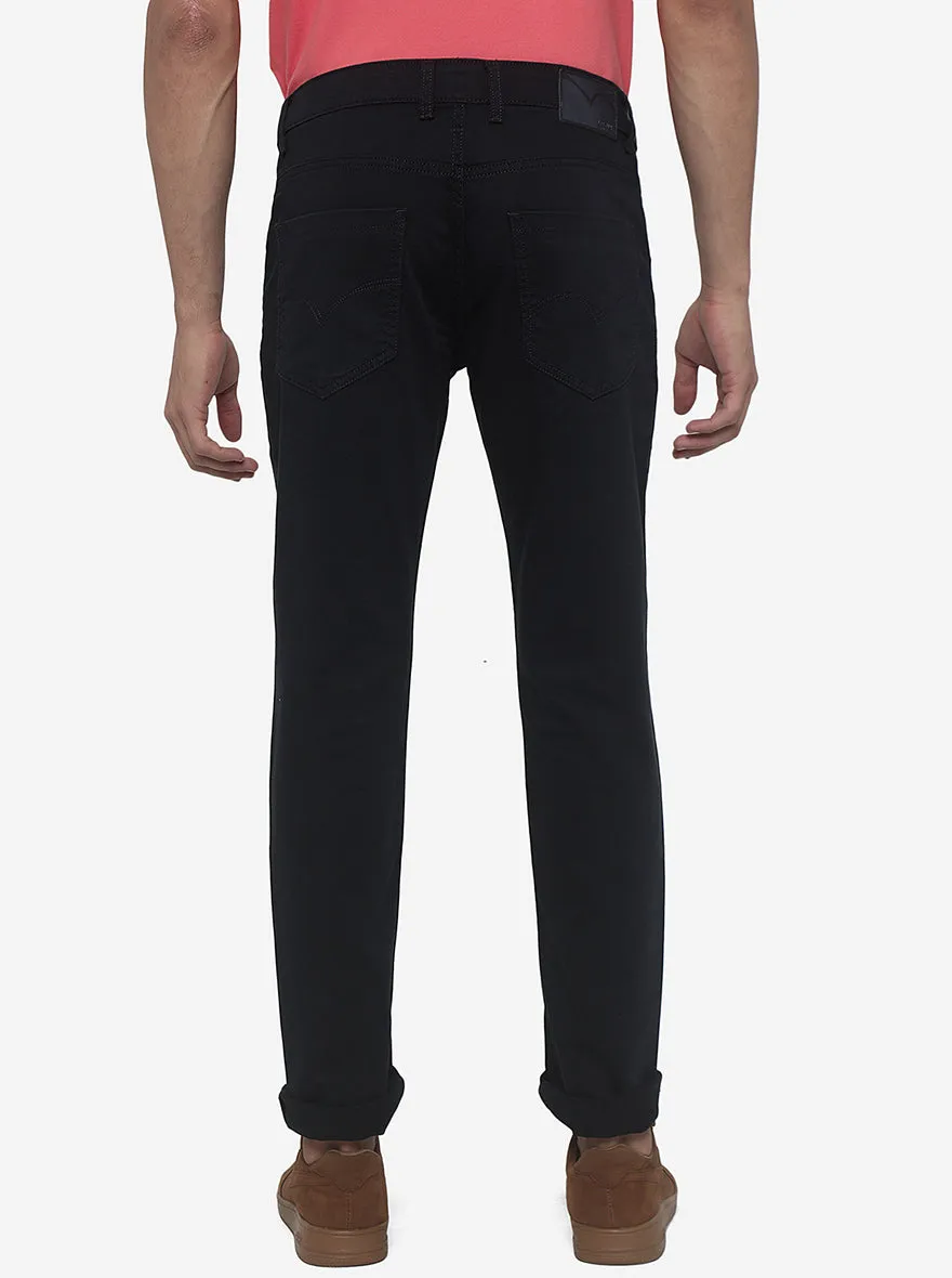 Navy Blue Washed Slim Fit Jeans | JadeBlue