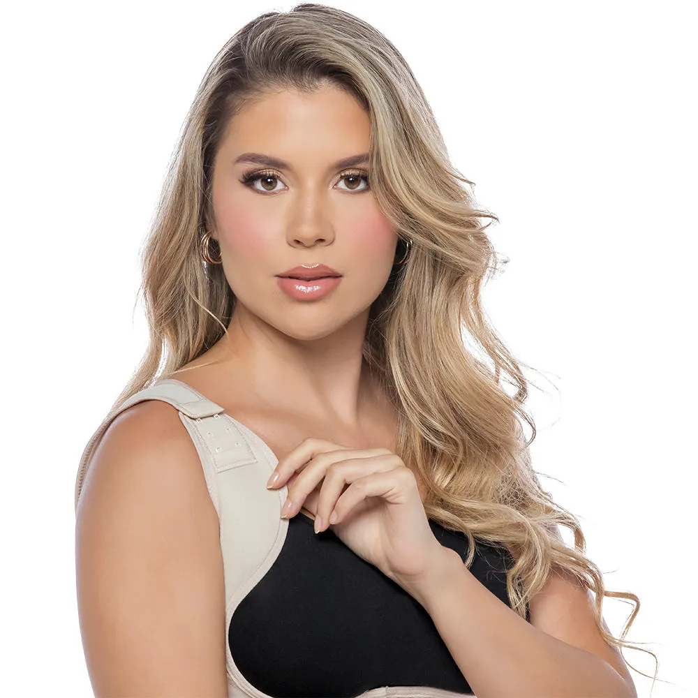 New Invisible Powerflex one piece girdle high back continuous wide strap - C4231C