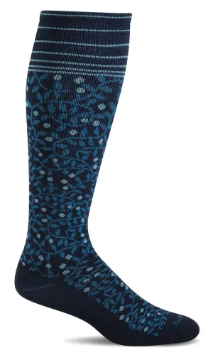 New Leaf Knee-High Women - Navy Firm Compression (20-30mmHG)