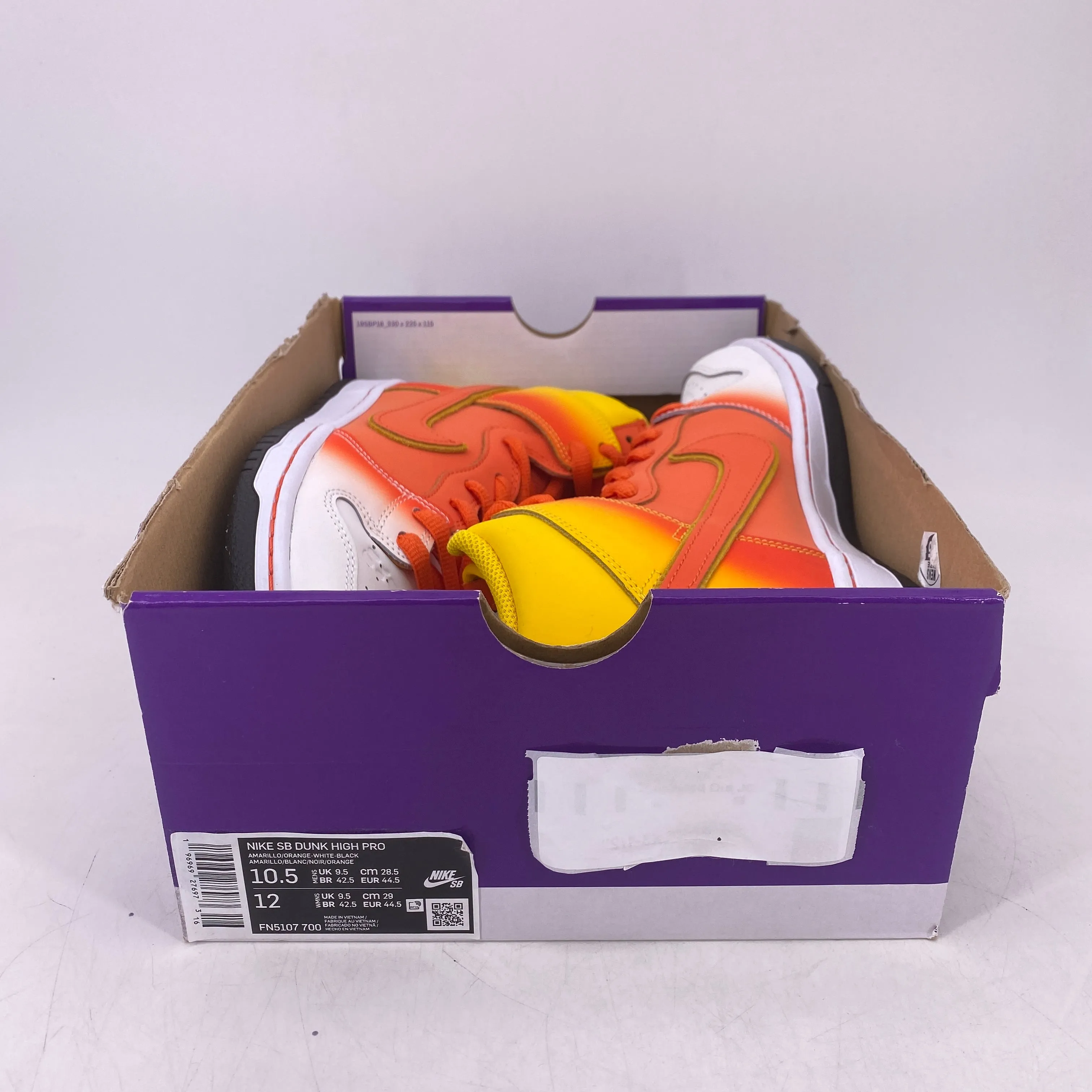 Nike SB Dunk High "Candy Corn" 2023 New Size 10.5