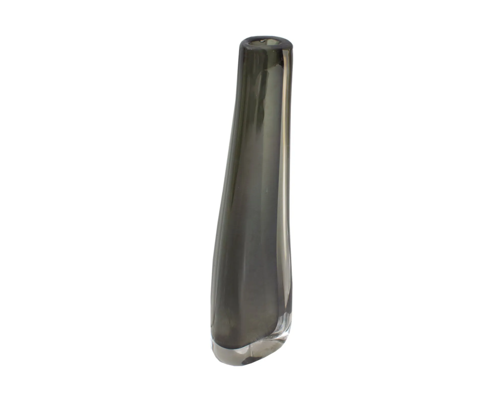 Nils Landberg Orrefors Sweden Sommerso Glass Vase