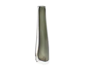 Nils Landberg Orrefors Sweden Sommerso Glass Vase