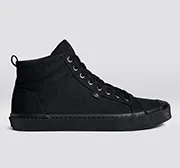 OCA High All Black Canvas Sneaker Men