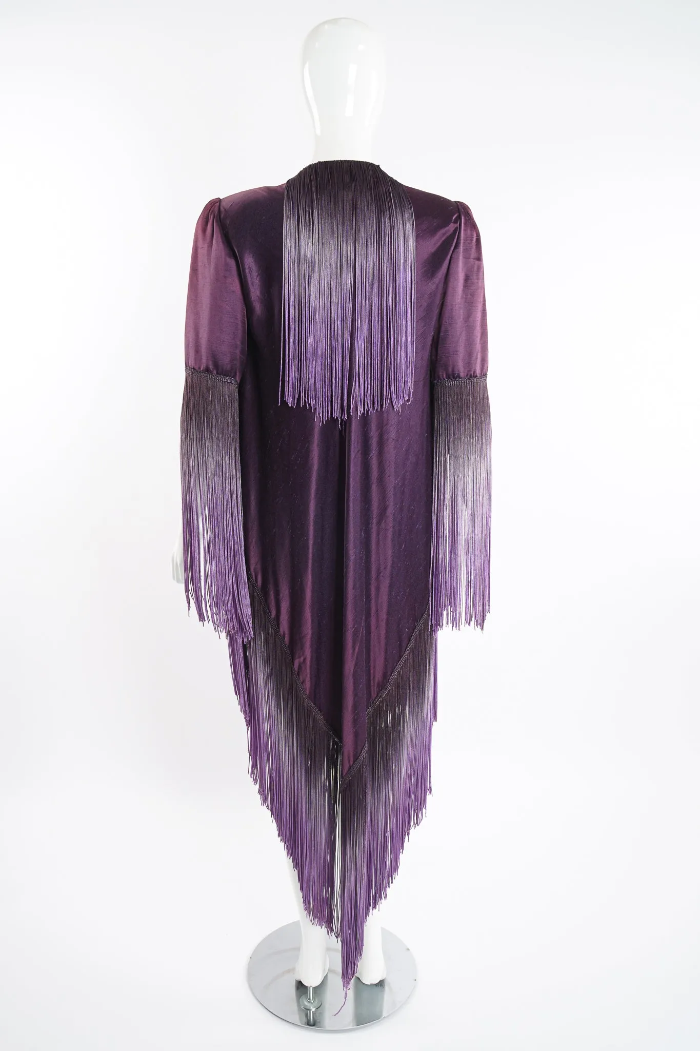 Ombré Fringe Shawl Jacket