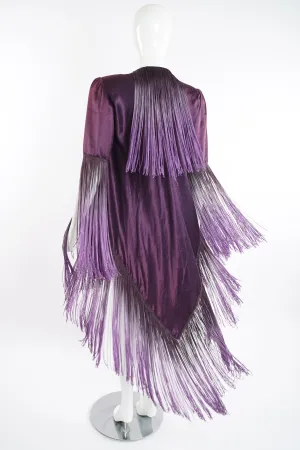 Ombré Fringe Shawl Jacket
