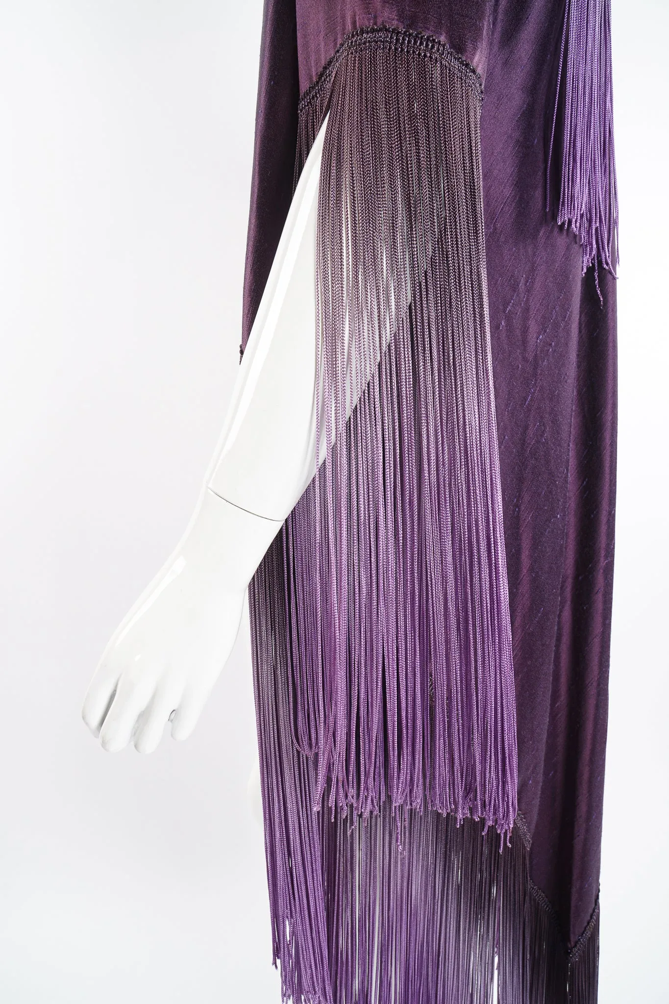 Ombré Fringe Shawl Jacket