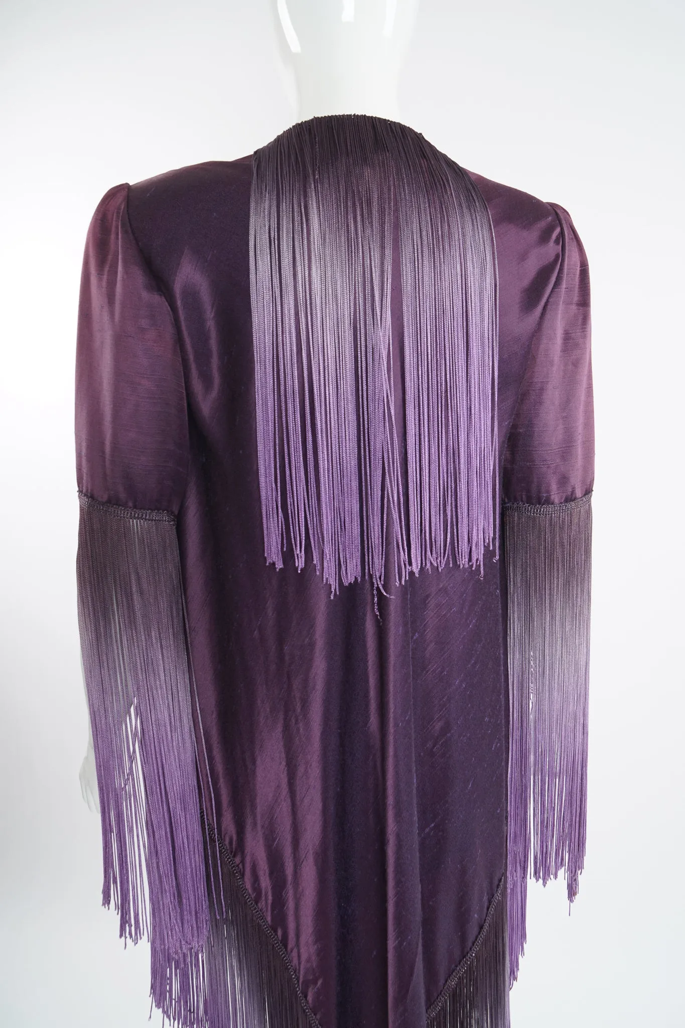 Ombré Fringe Shawl Jacket