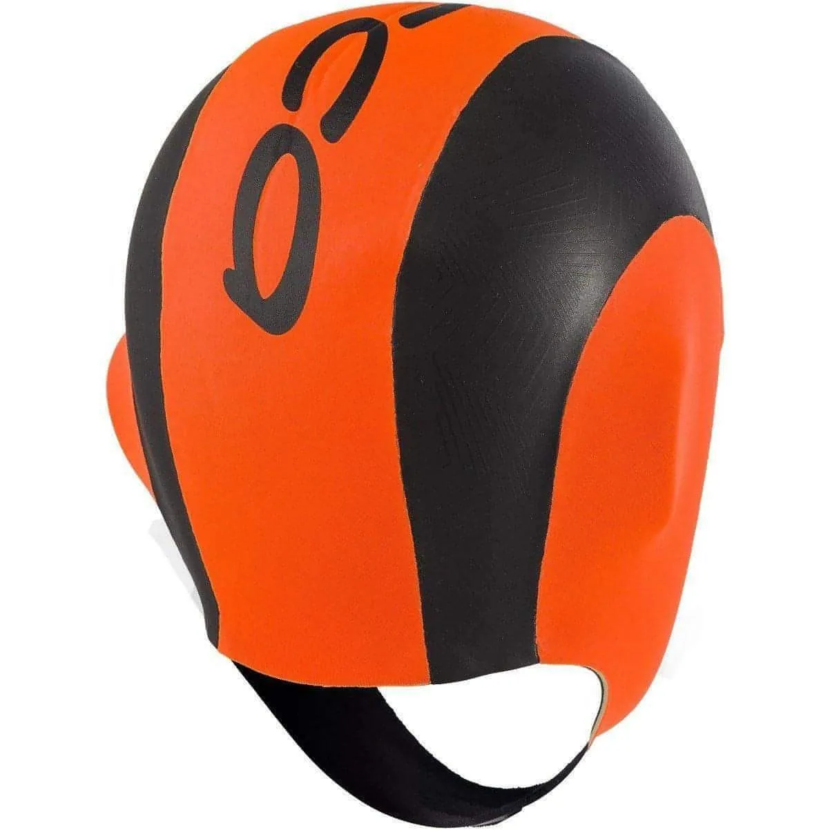 Orca High Vis Neoprene Swim Cap - Orange