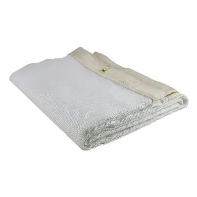 ORS Nasco Back Hand Pad, Single Layer, 7 in L, Elastic/High-Temp Kevlar® Strap Closure, Silver, BACK-HAND-1