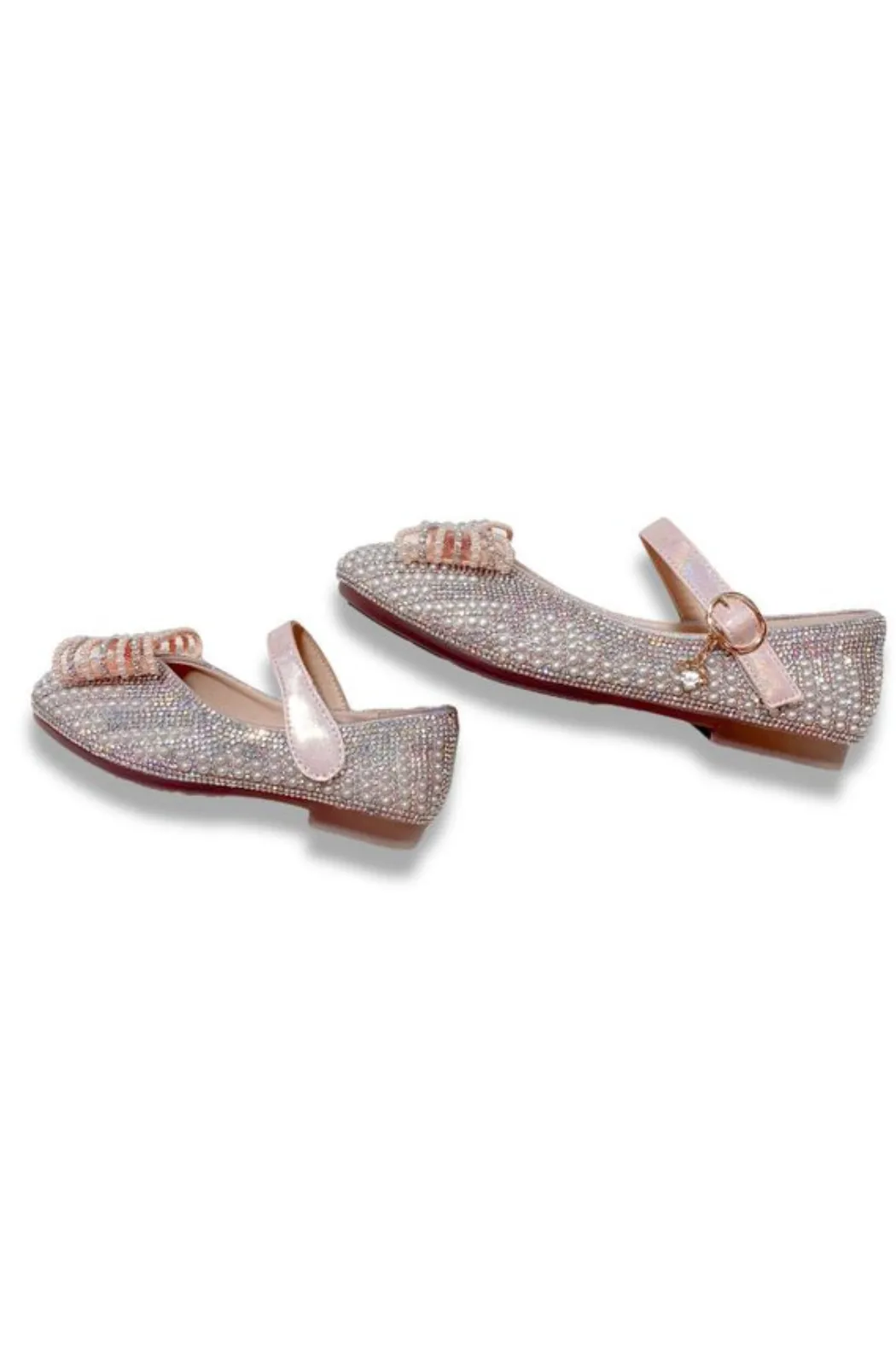 Pearl Bowtie Ballet Flats