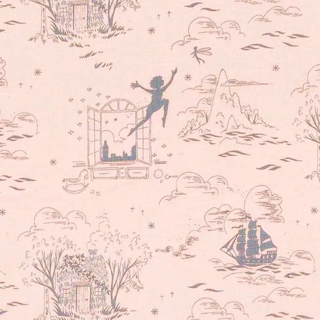 Peter Pan Second Star to the Right in Blush