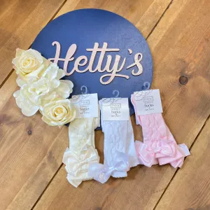 Pex Boutique Ribbon Bow Socks