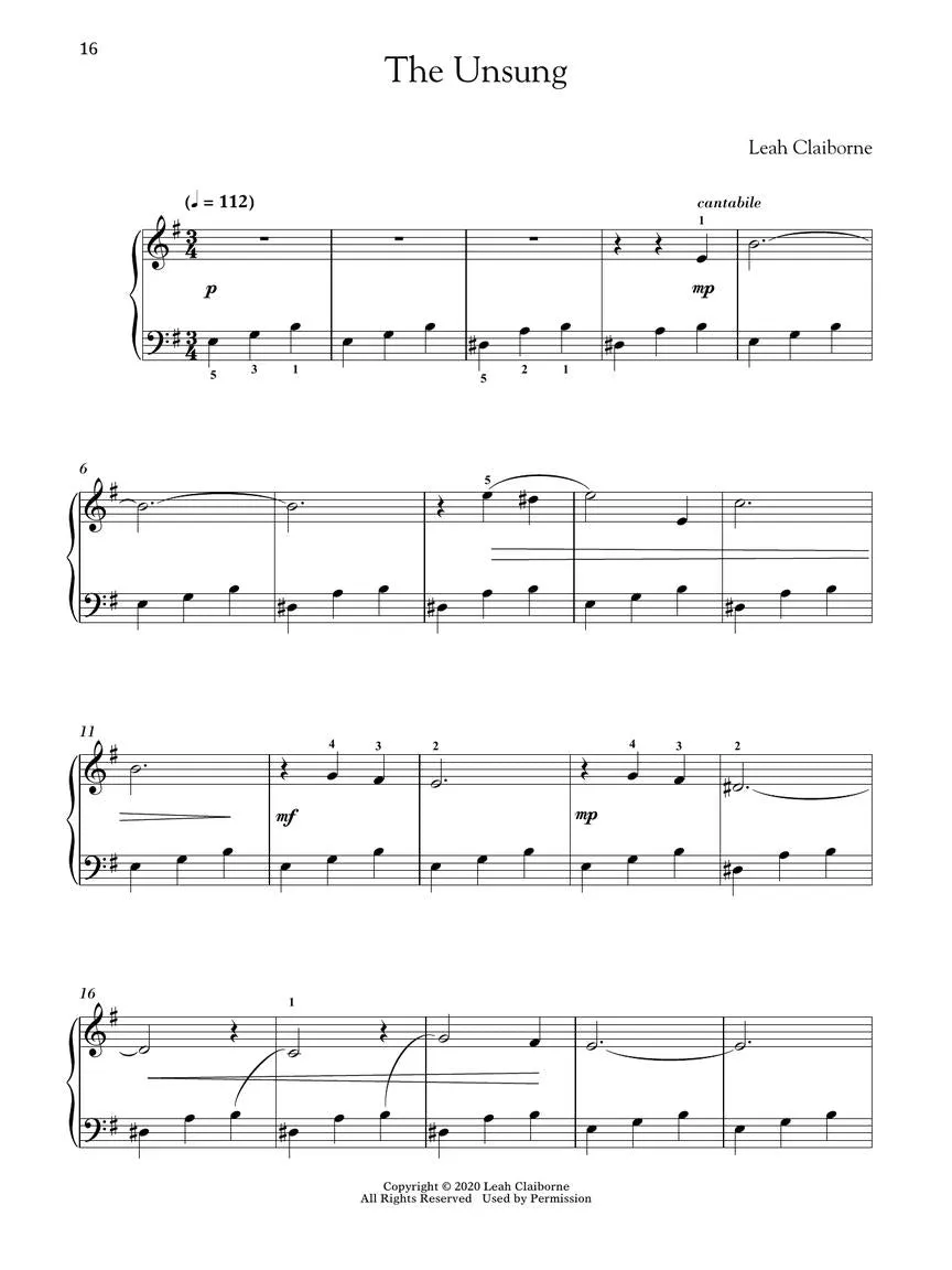 Piano Music of Black Composers Level 1