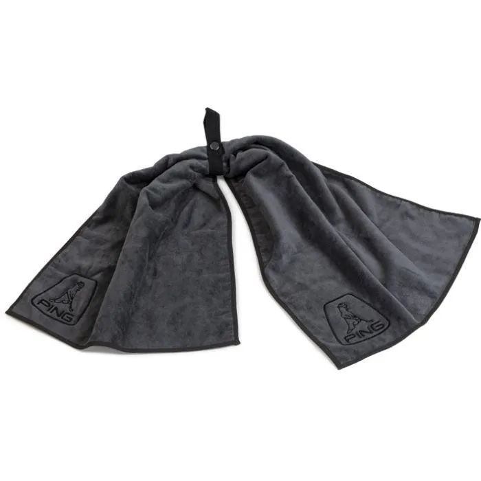PING Bow Tie Towel Gray (35949-01)