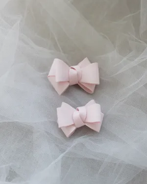 Pink Grosgrain Bow HAIR CLIP or SHOE CLIP