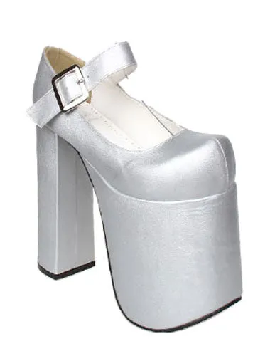 Platform Lolita Buckled High Heels
