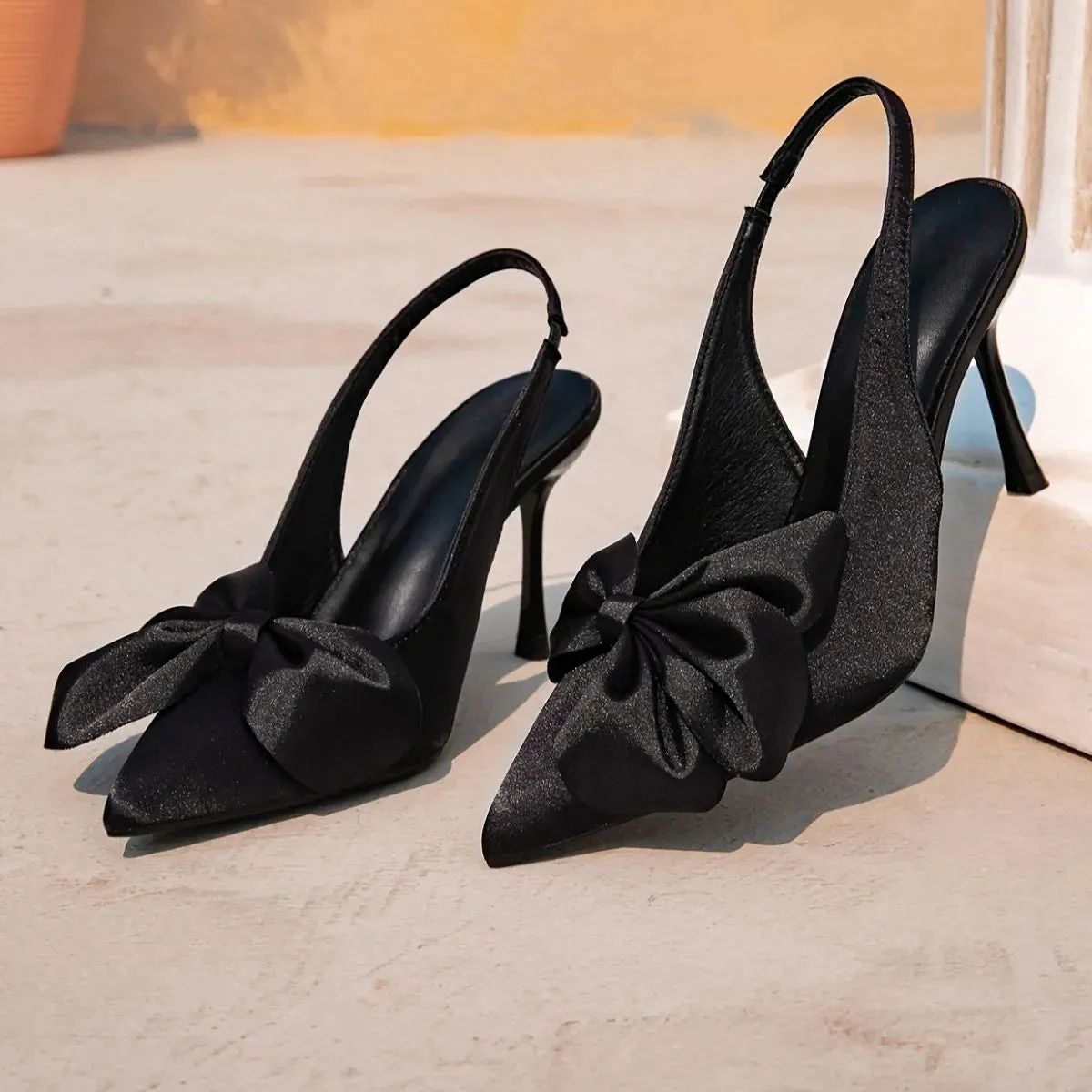 Point Toe Stiletto Pumps