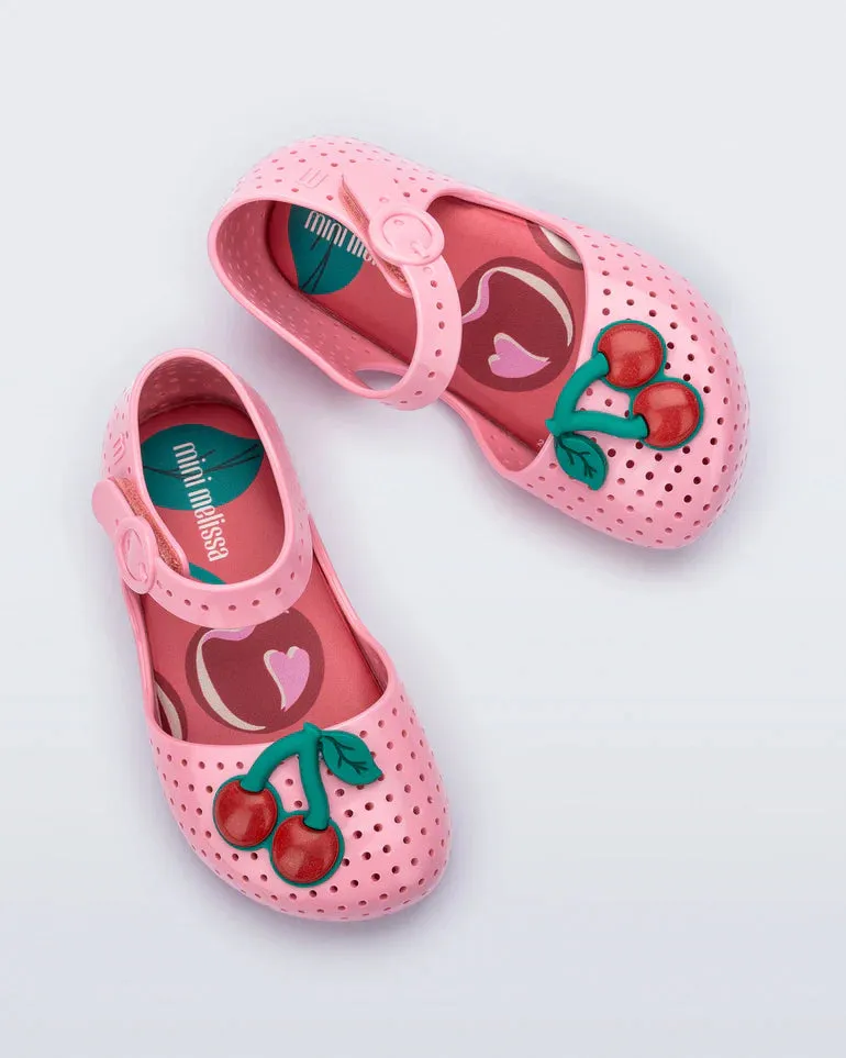 Pop Flat in Pink/Red