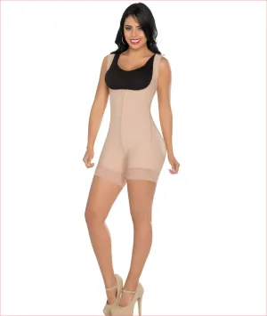 Powerflex one piece girdle high back continuous wide strap - C4169