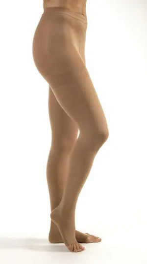 PR/1  JOBST MEDICAL LEG WEAR, UNISEX, WAIST HIGH, 30-40MMHG, LG, BEIGE, OPEN TOE