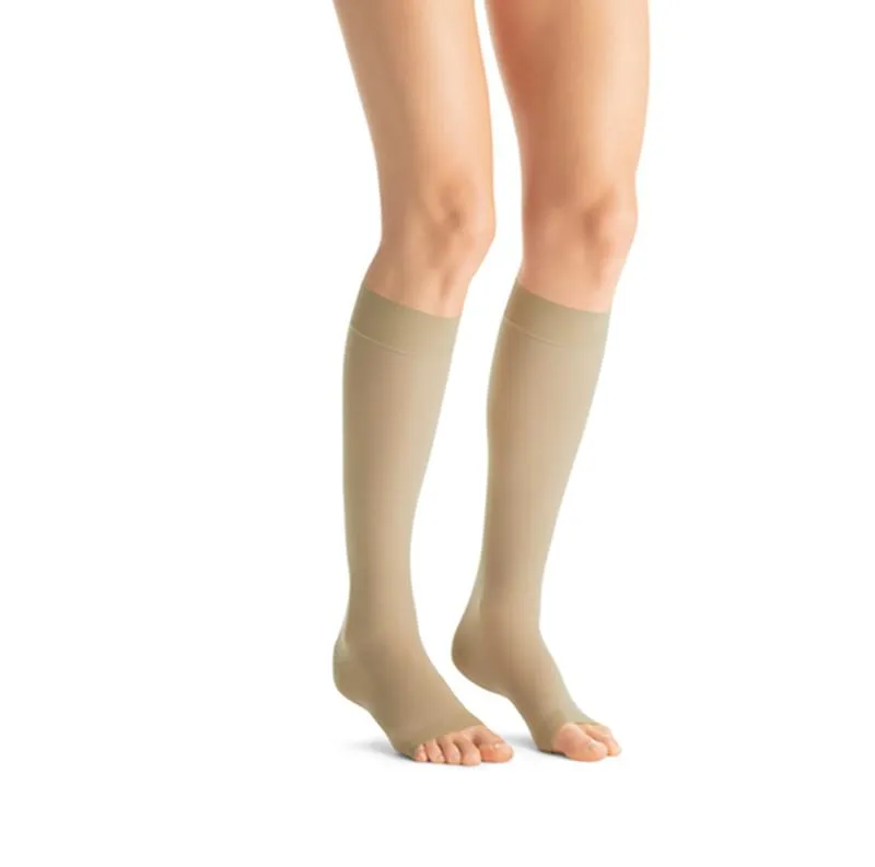 PR/1 JOBST ULTRASHEER WOMEN, KNEE HIGH, 30-40MMHG, XL, NATURAL, OPEN TOE
