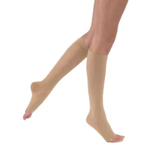 PR/1 JOBST ULTRASHEER WOMEN, KNEE HIGH, 30-40MMHG, XL, NATURAL, OPEN TOE