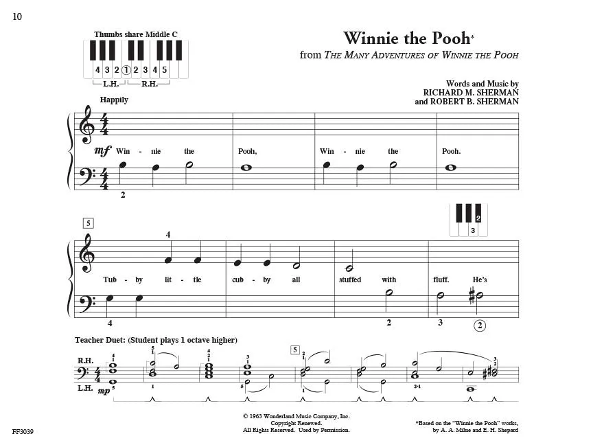 PreTime Piano Disney Primer Level