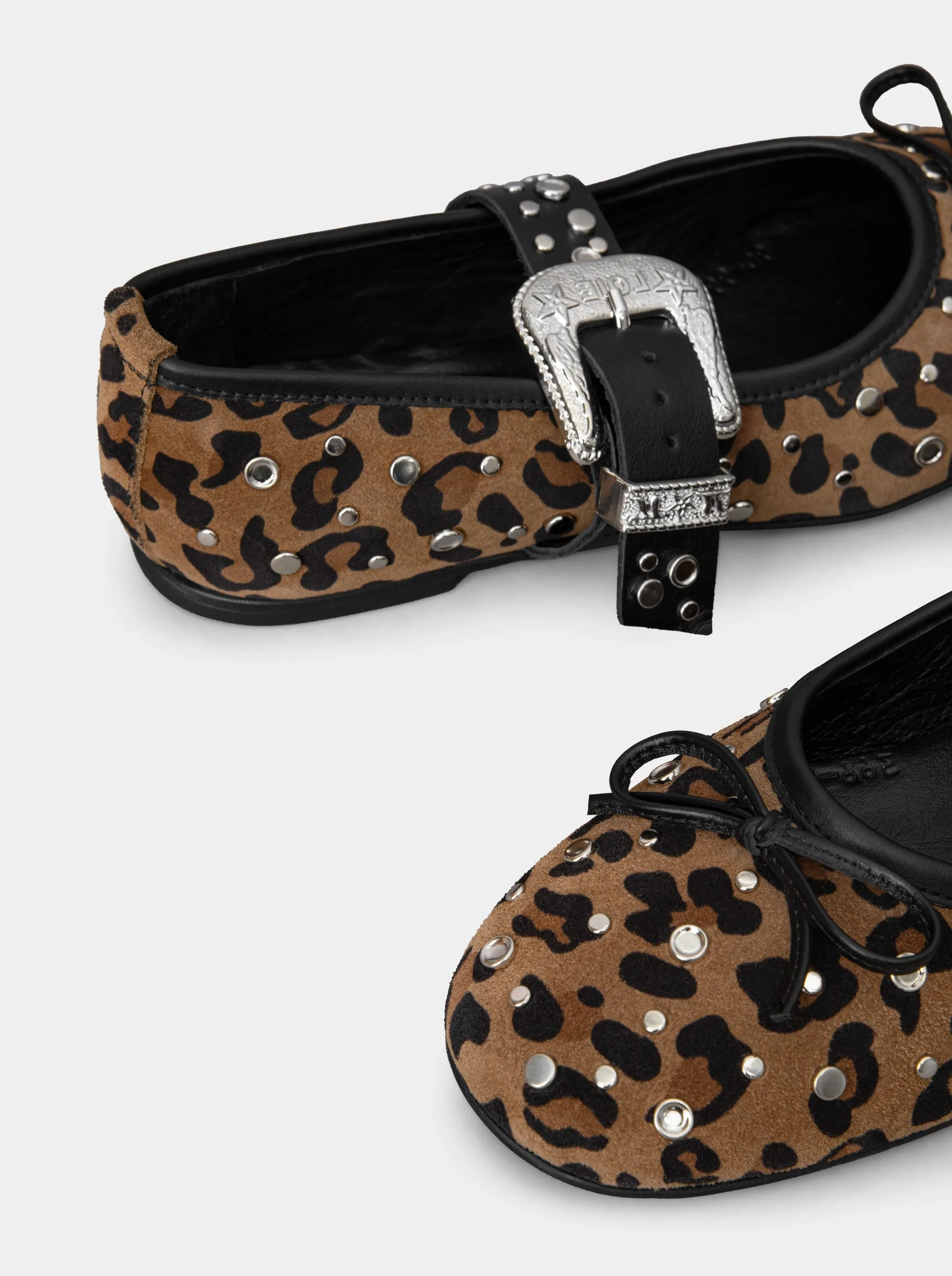 PRETTY LEOPAR BALLET FLATS