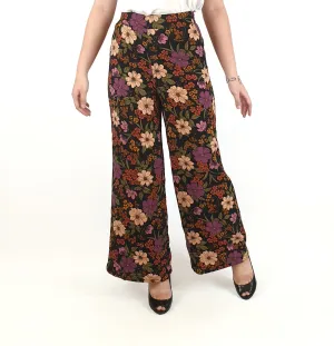 Princess Highway vintage style floral print wide leg pants size 6
