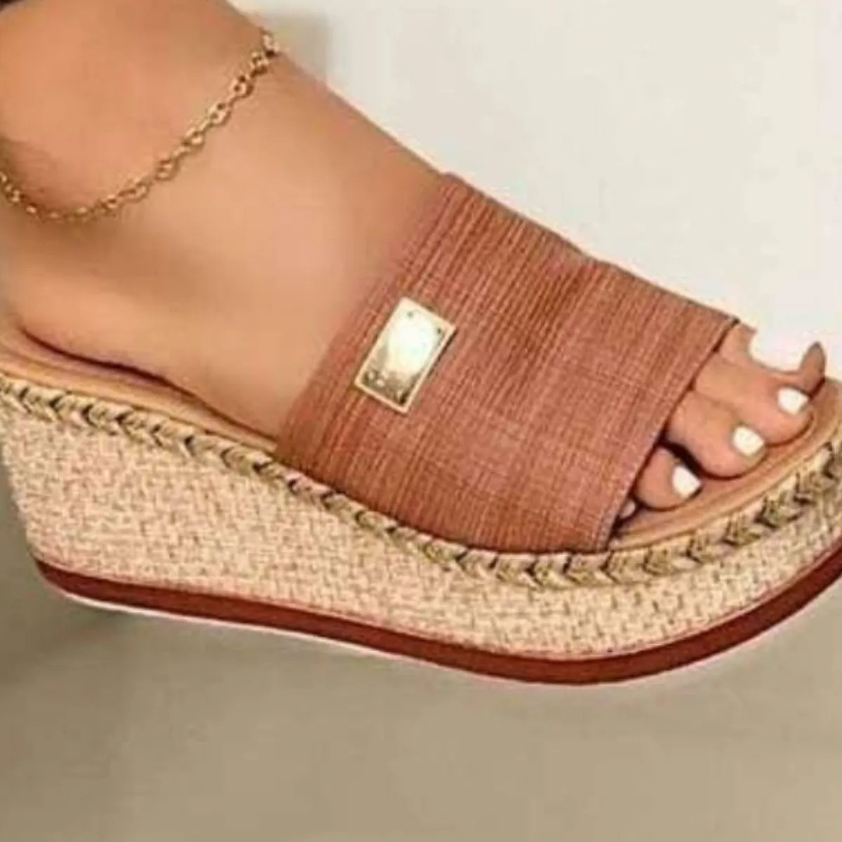 PU Leather Open Toe Sandals (3 Colors)