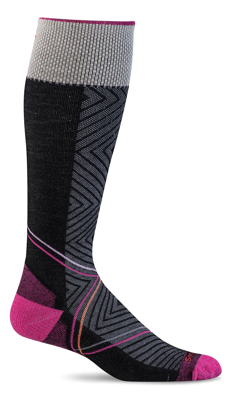 Pulse Knee-High Women - Black Firm Compression (20-30mmHG)