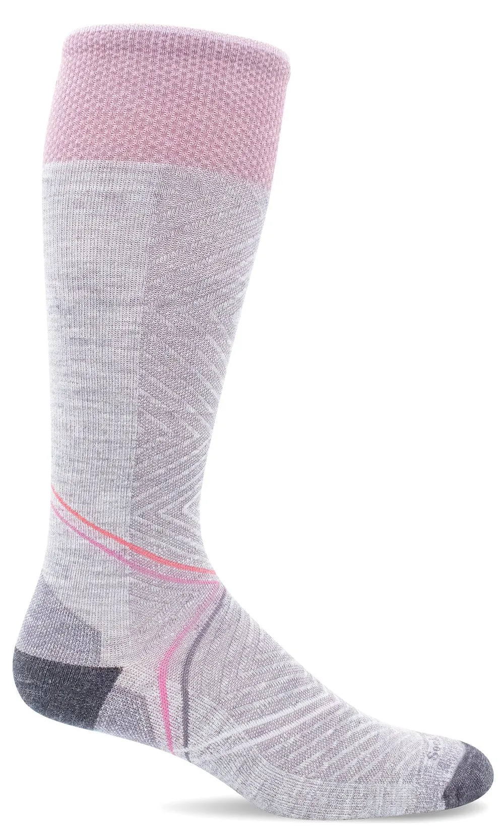Pulse Knee-High Women - Grey Firm Compression (20-30mmHG)