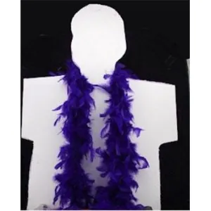 Purple Feather Boa