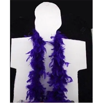 Purple Feather Boa