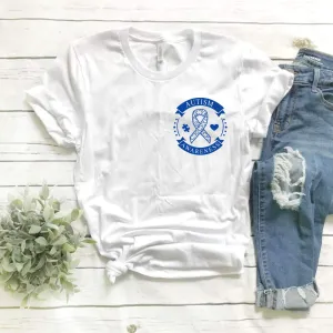 Puzzle Piece Ribbon shirt