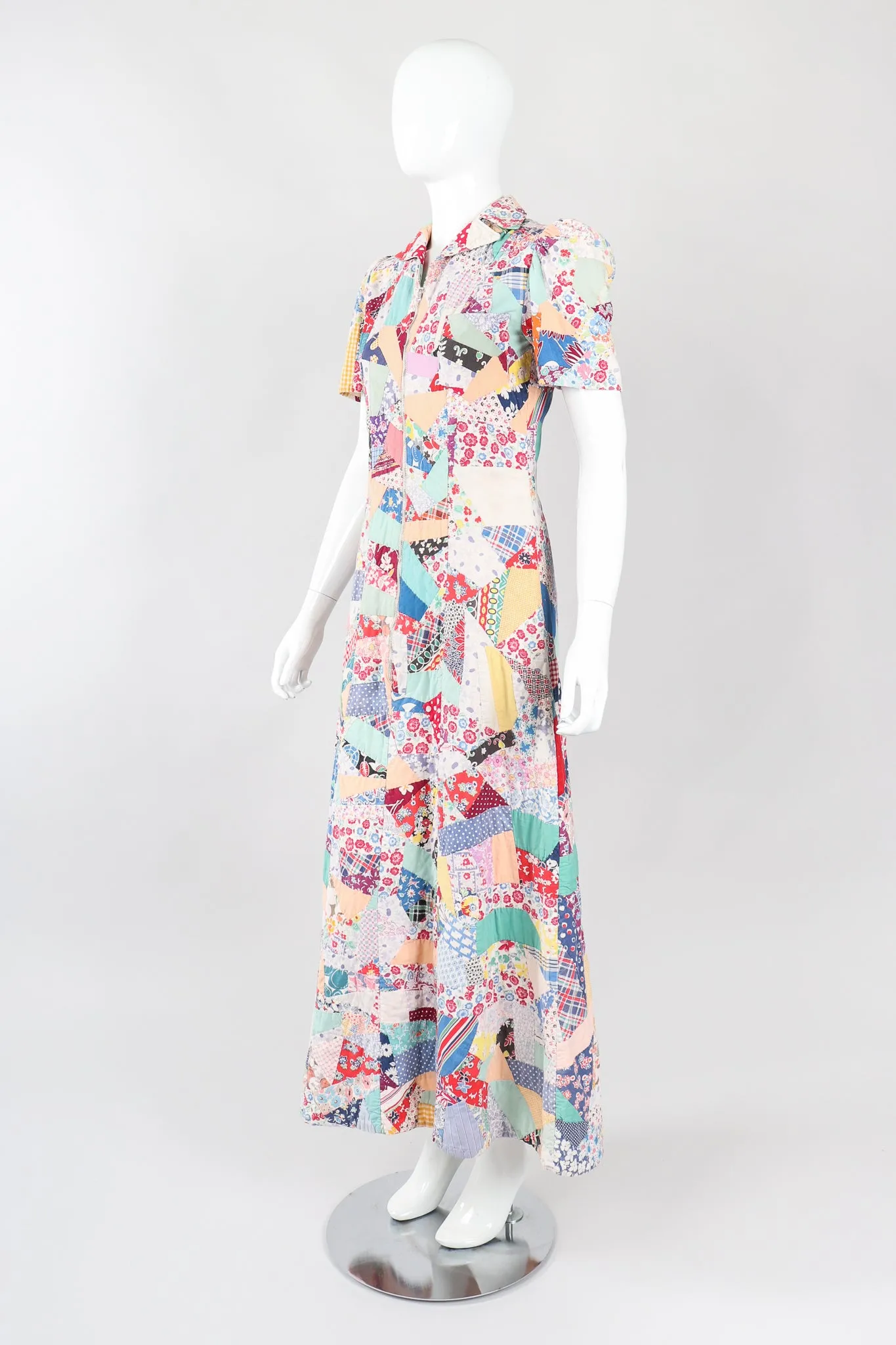 Quilted Patchwork Dress