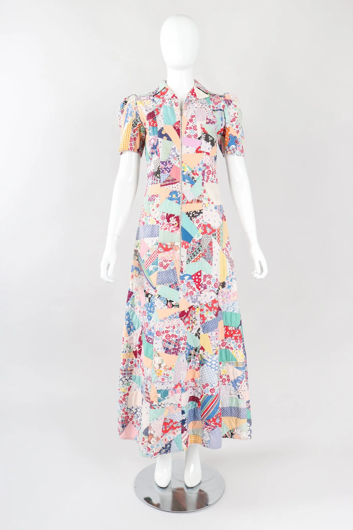 Quilted Patchwork Dress