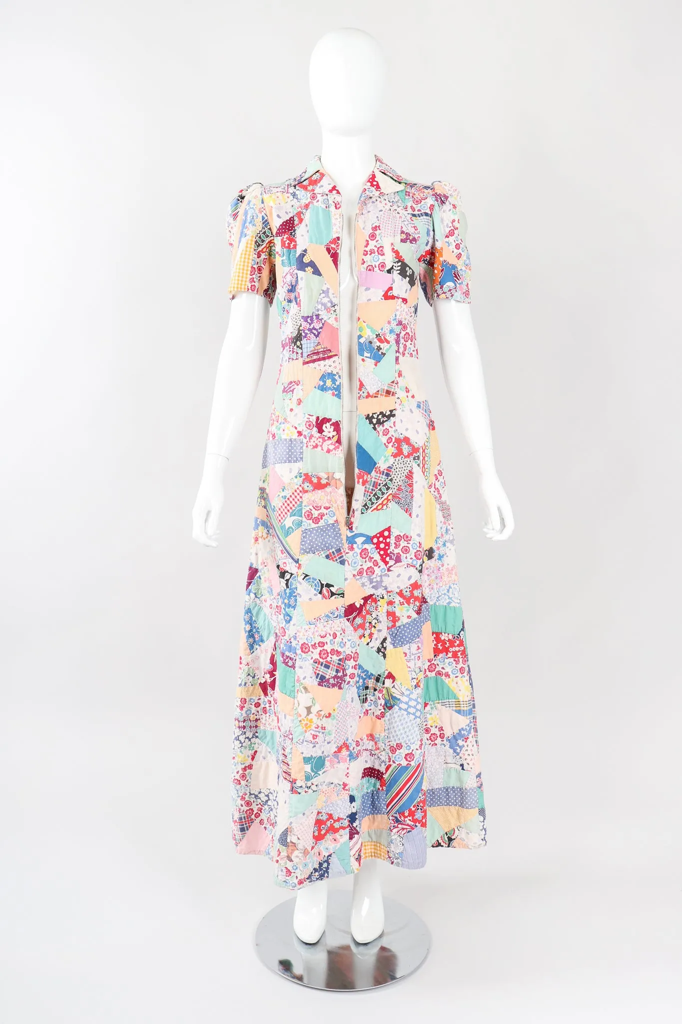 Quilted Patchwork Dress