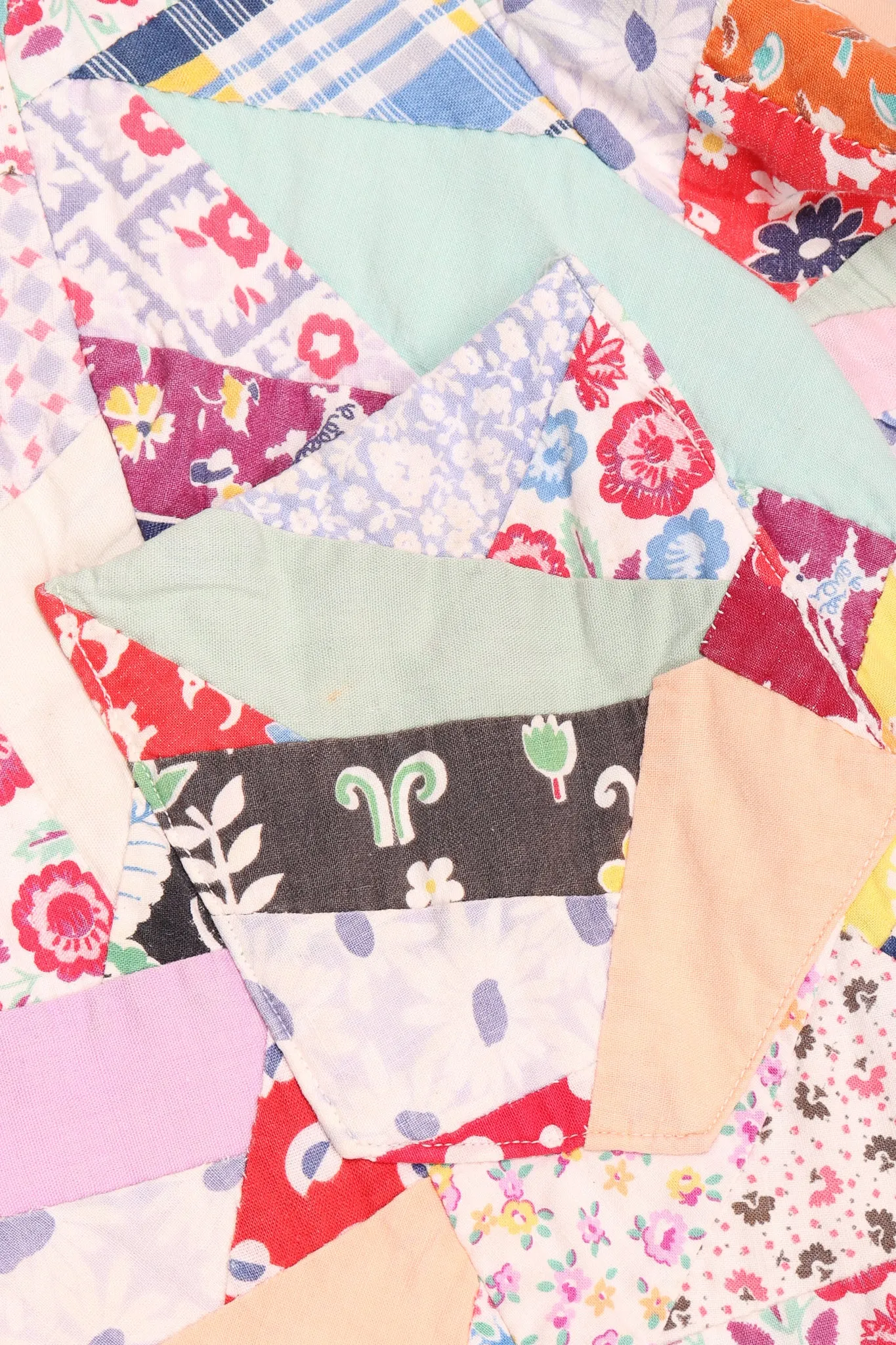 Quilted Patchwork Dress