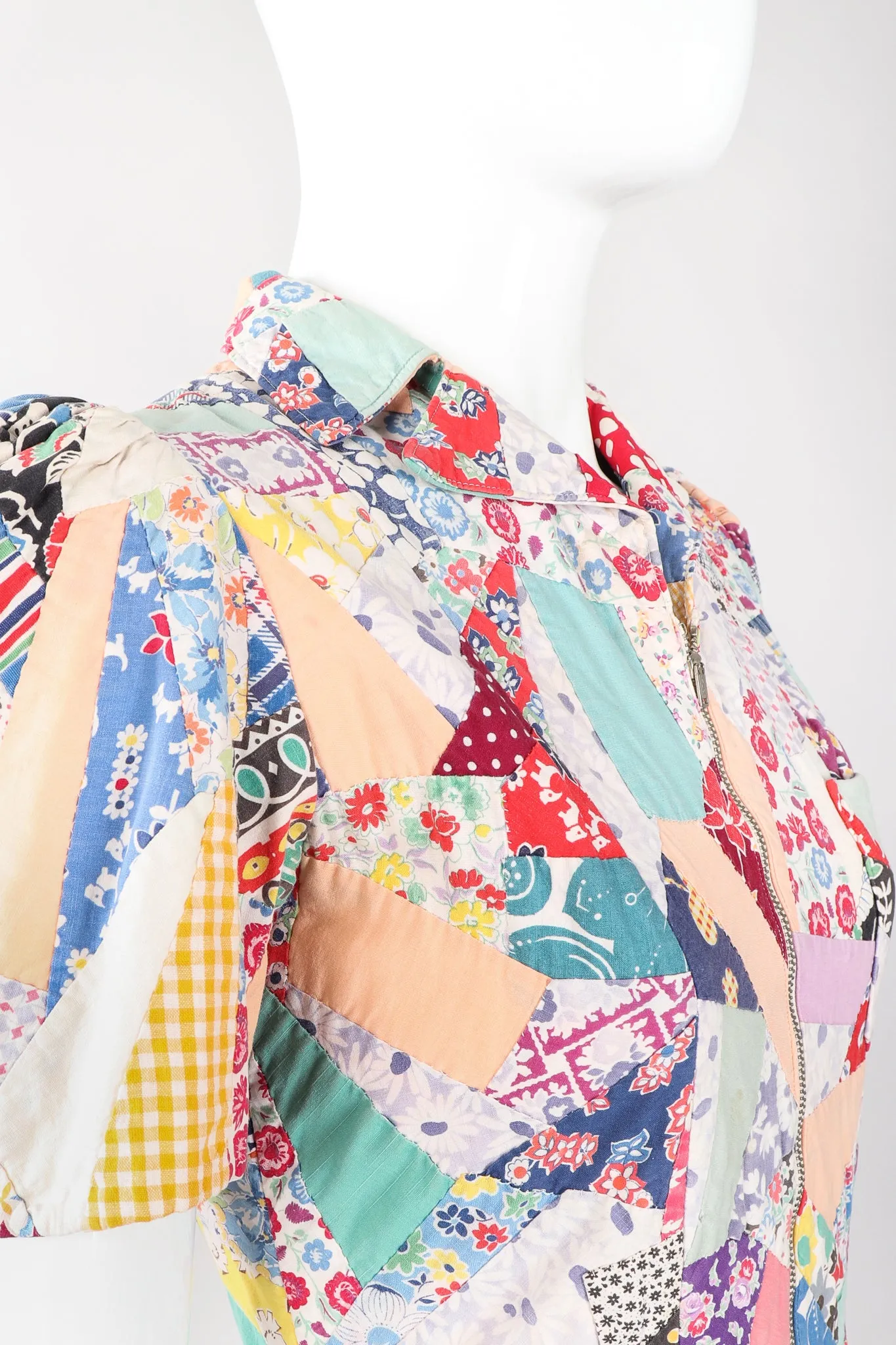Quilted Patchwork Dress