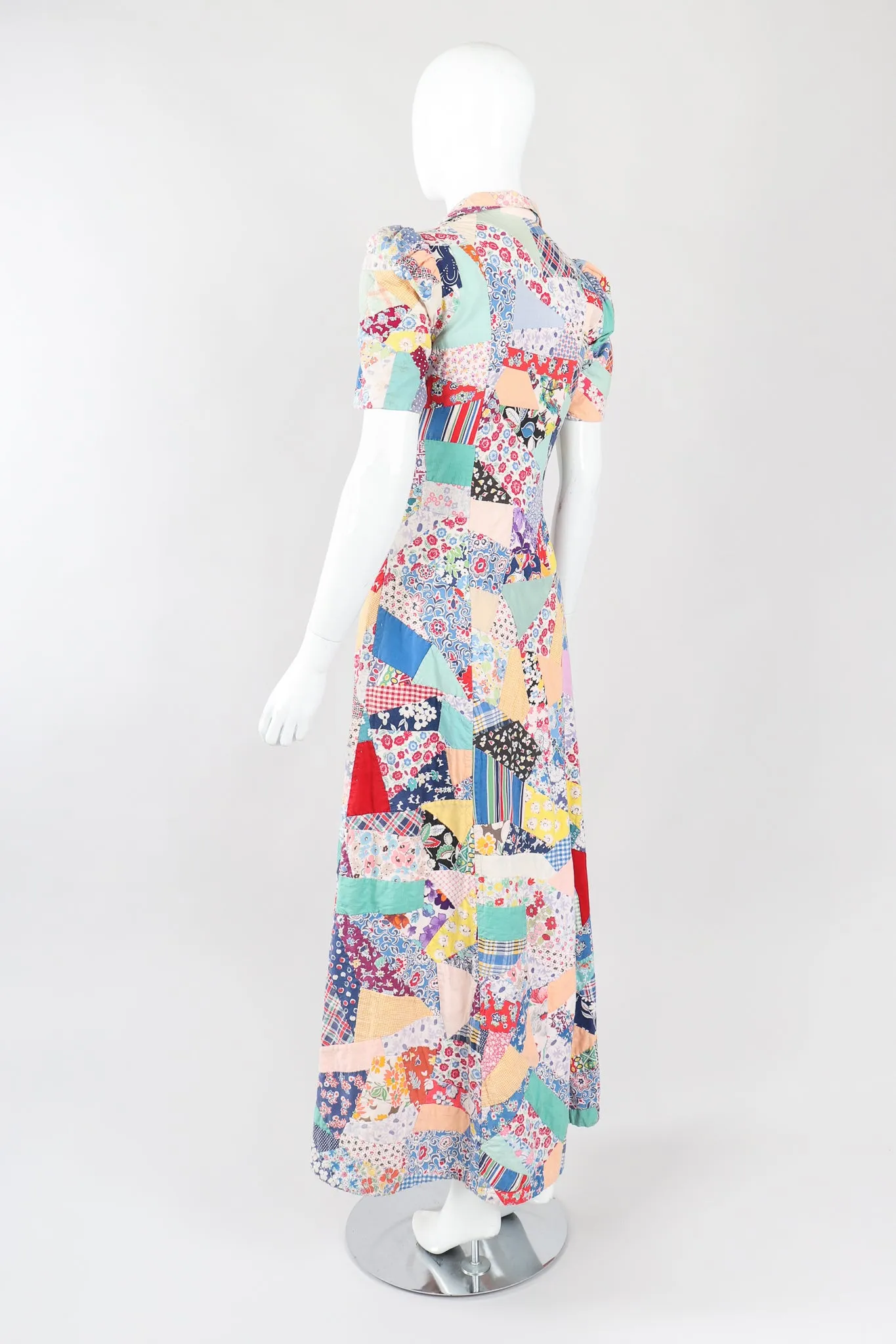 Quilted Patchwork Dress