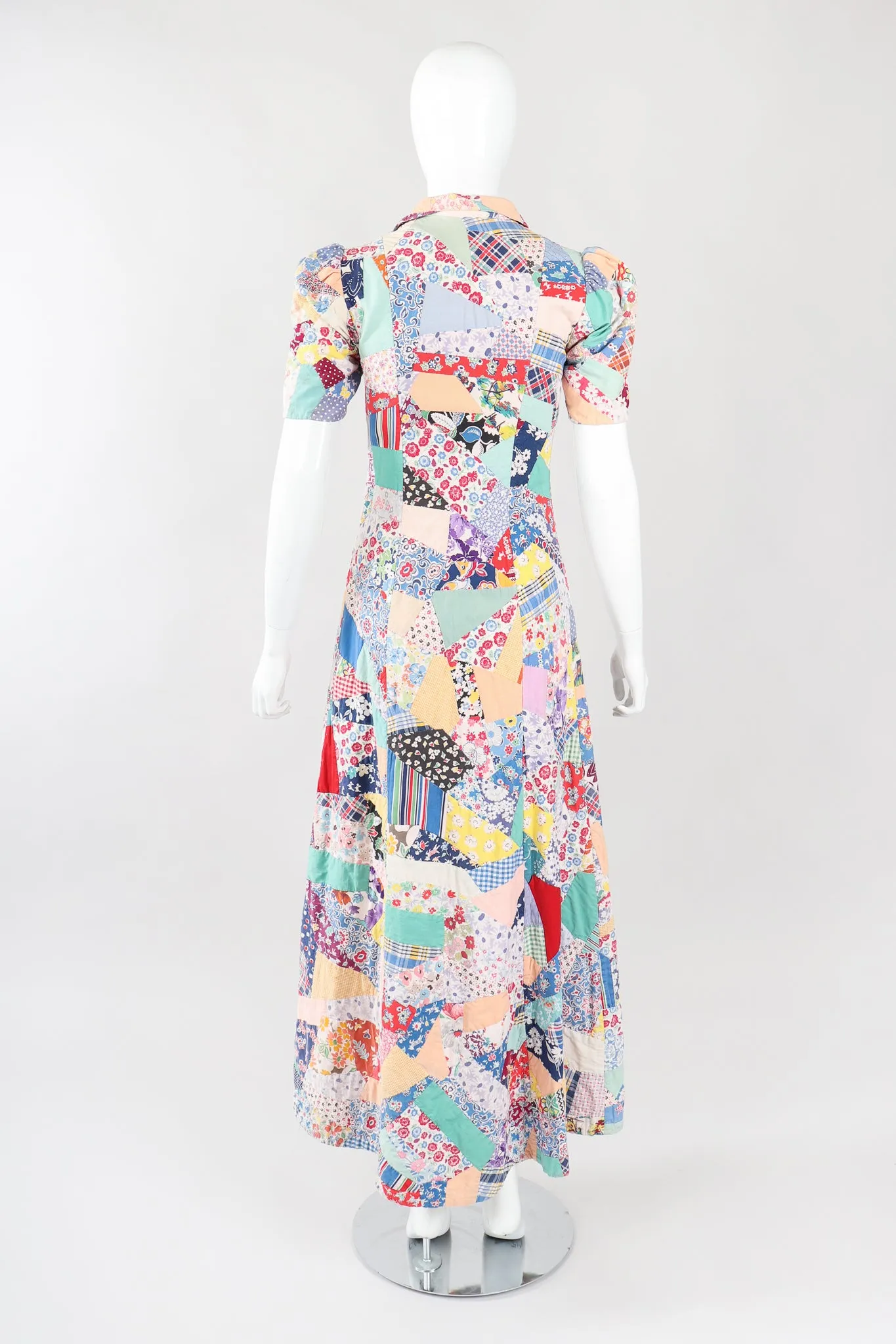Quilted Patchwork Dress